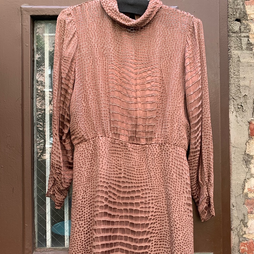 Silk chiffon Reiss dress